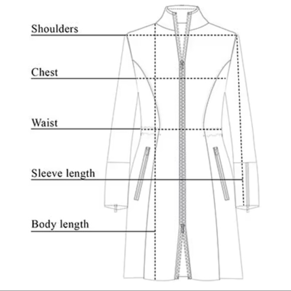 A line Cashmere Wool Coat - Picture 10 of 10
